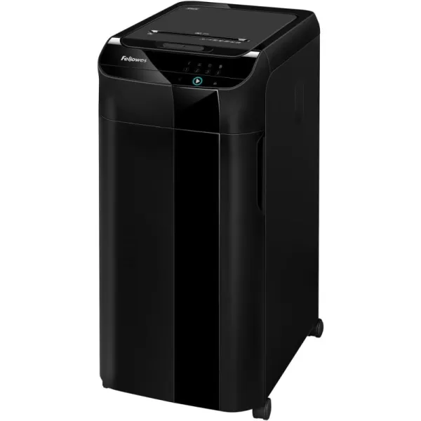 Fellowes AutoMax 350C CrossCut Commercial Office Auto Feed 2in1 Paper Shredder with 350 Sheet Capacity 4694001350Sheet