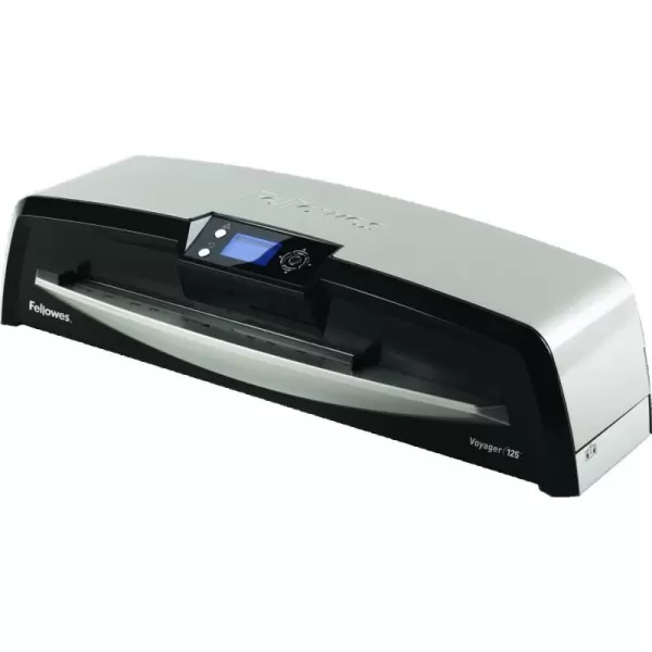 Fellowes Laminator Voyager 125 Automatic Features Jam Free Laminating Machine with Laminating Pouches Kit 5218601 SilverBlack