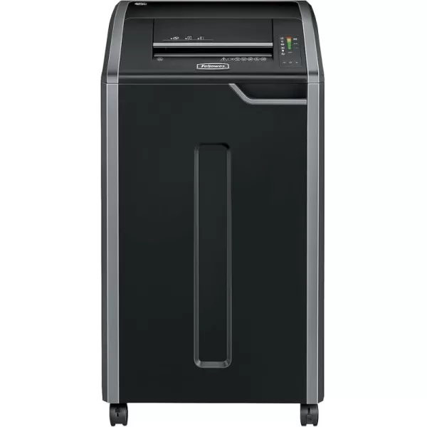 Fellowes Powershred 425Ci 100 Jam Proof Commercial Grade 30Sheet CrossCut Paper Shredder TAA Compliant 38425 Black30 Sheet Shredder