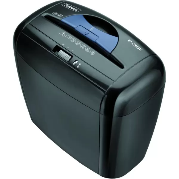 Fellowes Powershred P35C 5Sheet CrossCut paper and Credit Card Shredder with Safety Lock 3213501