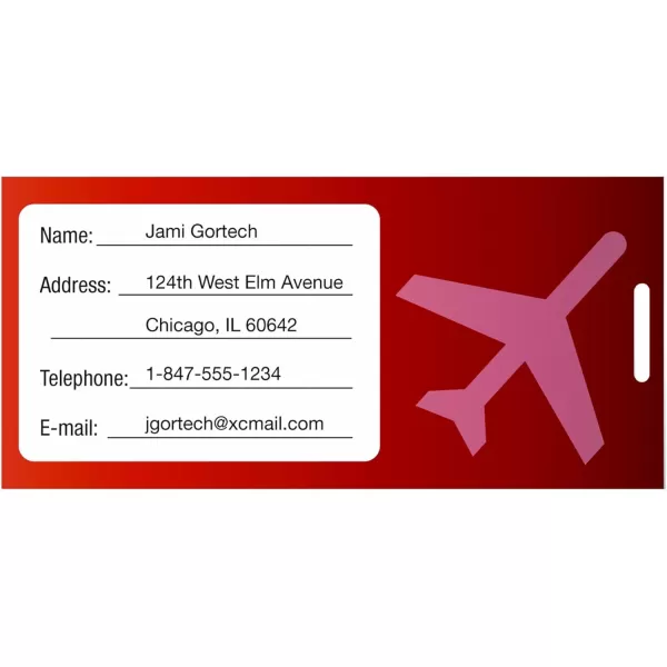 imageFellowes Hot Laminating Pouches 10 Mil Luggage Tag 100 per Pack 52062100 Pack