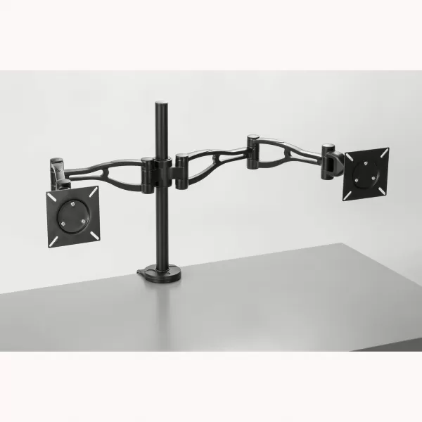 imageFellowes 8041701 Professional Series Depth Adjustable Computer Monitor Stand for 2 Monitors with Dual Monitor Arms 24 Lb Capacity