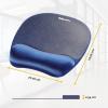 imageFellowes Memory Foam Mouse PadWrist Support  SapphireSapphire