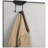 imageFellowes PerfEct Partition Coat Hook Black 22315