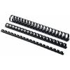imageFellowes Plastic Binding Combs  Round Back 516 Inches 40 sheets Black 100 Pack 52507100 Count Pack of 2