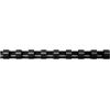 imageFellowes Plastic Binding Combs  Round Back 516 Inches 40 sheets Black 100 Pack 5250758 120 Sheet Capacity