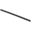 imageFellowes Plastic Binding Combs  Round Back 516 Inches 40 sheets Black 100 Pack 52507100 Pack