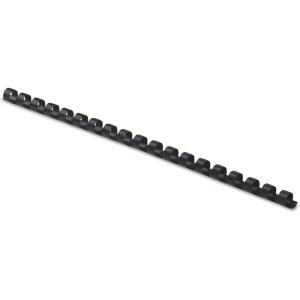 imageFellowes Plastic Binding Combs  Round Back 516 Inches 40 sheets Black 100 Pack 52507100 Pack