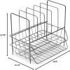 imageFellowes Side Load Double Tray with 5 Section Sorter Wire Letter Size Black 72371
