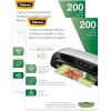 imageFellowes Thermal Laminating Sheets Letter Size 5mil 200pk 2pk 400 Sheets Clear Photo Safe DryErase Friendly Pouches Compatible with Most Thermal Laminators