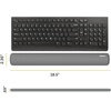image:imageBREYTA Keyboard Wrist Rest  Gray