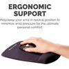 image:imageFellowes PlushTouch Foam Mouse Pad Wrist Support  Black 9252001
