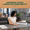 image:imageFellowes Recycled Content Thermal Laminating Sheets Letter Size 50pk  Sustainable Laminating Pouches Made with 50 Recycled Content for Reduced Environmental Impact For Use on 3mil Setting