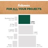 image:imageFellowes Recycled Content Thermal Laminating Sheets Letter Size 50pk  Sustainable Laminating Pouches Made with 50 Recycled Content for Reduced Environmental Impact For Use on 3mil Setting