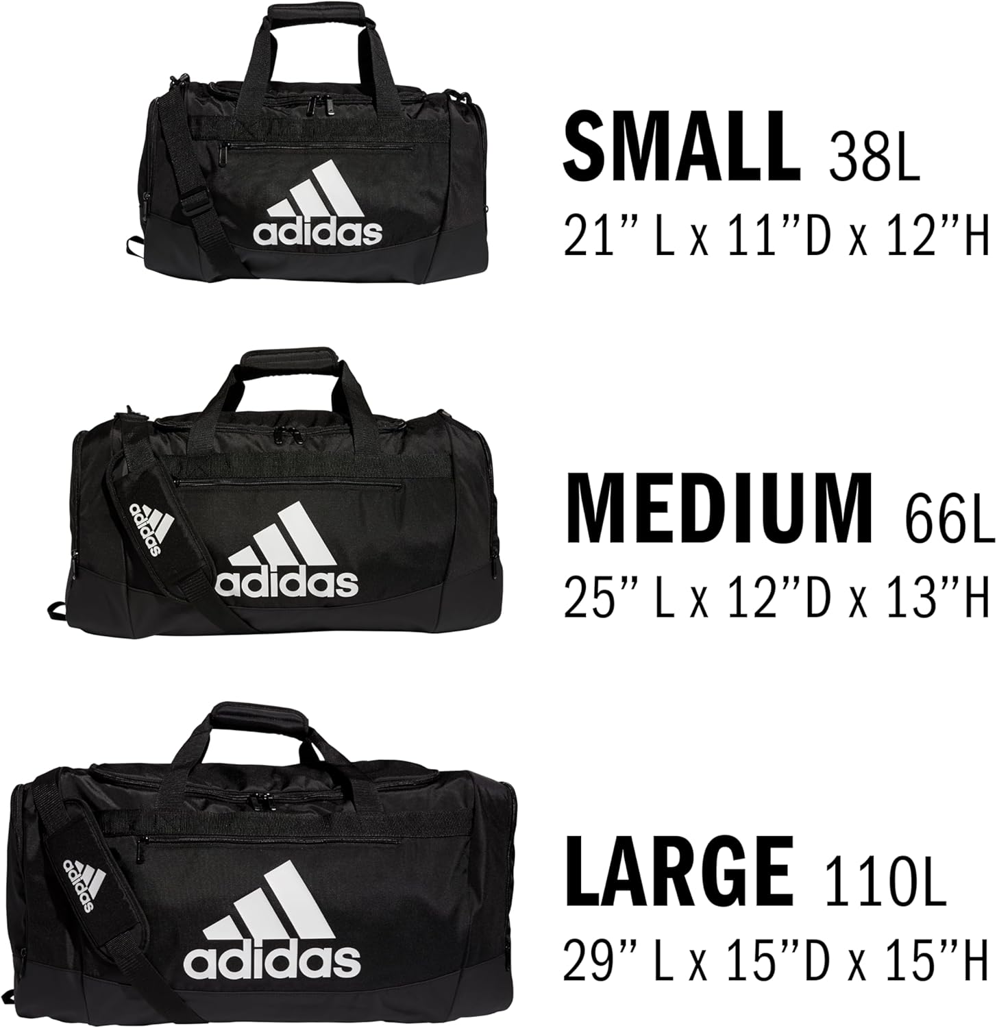 adidas Unisex Defender 4 Small Duffel Bag Team Navy Blue One SizeTwo Tone WhiteClear OnixLinen Green