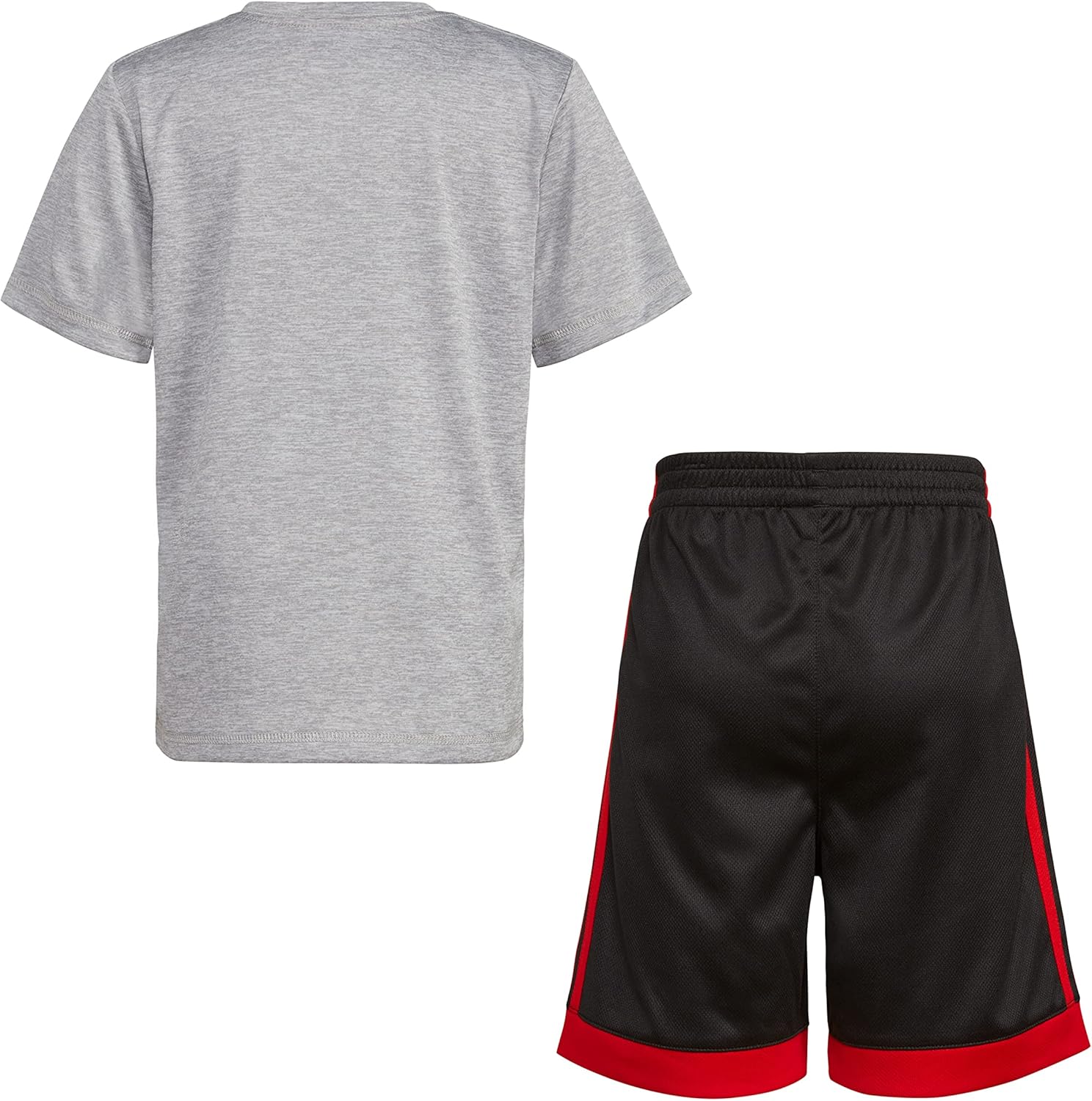 adidas boys 2 Piece Game Time Short SetMedium Grey Heather