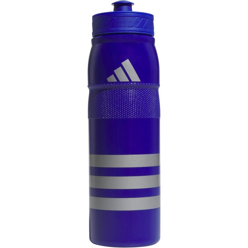 adidas 750 ML 28 oz Stadium Refillable Plastic Sport Water Bottle BlackWhiteBlack One SizeBold BlueGreyBold Blue