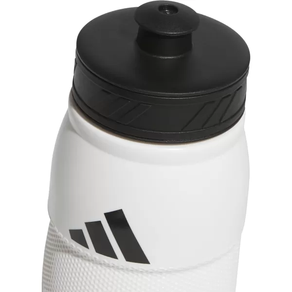 adidas 750 ML 28 oz Stadium Refillable Plastic Sport Water Bottle BlackWhiteBlack One SizeWhiteBlackBlack