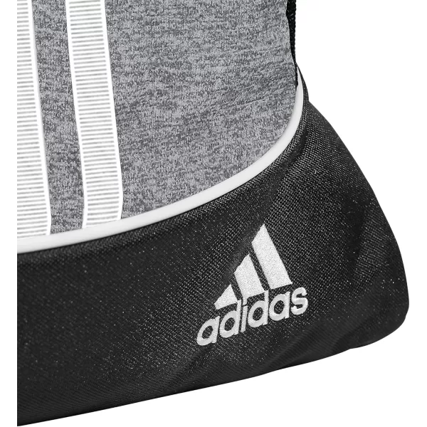 adidas Alliance Sackpack 12L Lightweight Athletic Small Drawstring Team Sports Workout Bag Semi Lucid BlueSilver MetallicBlue Spark One SizeGreyBlackWhite