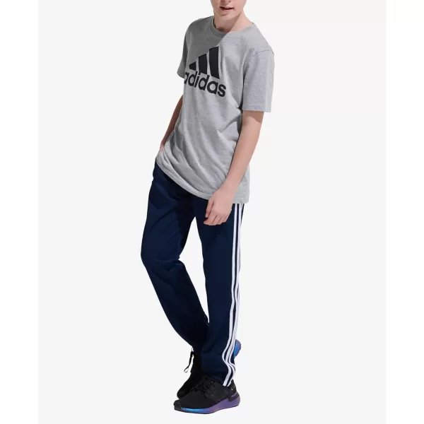 adidas Boys Big Active Sports Athletic Tricot Jogger PantNavy