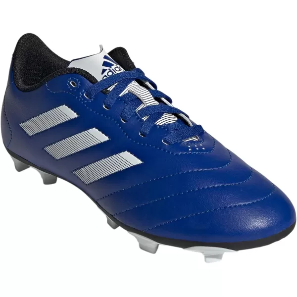 adidas Kids Goletto VIII Firm Ground Soccer ShoeTeam Royal BlueWhiteBlack