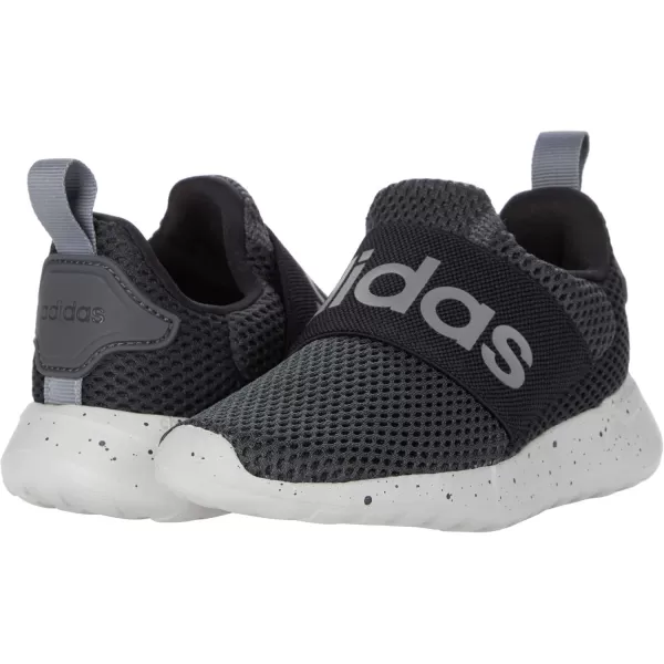 adidas Kids Lite Racer Adapt 40 Running ShoeGreyGreyBlack