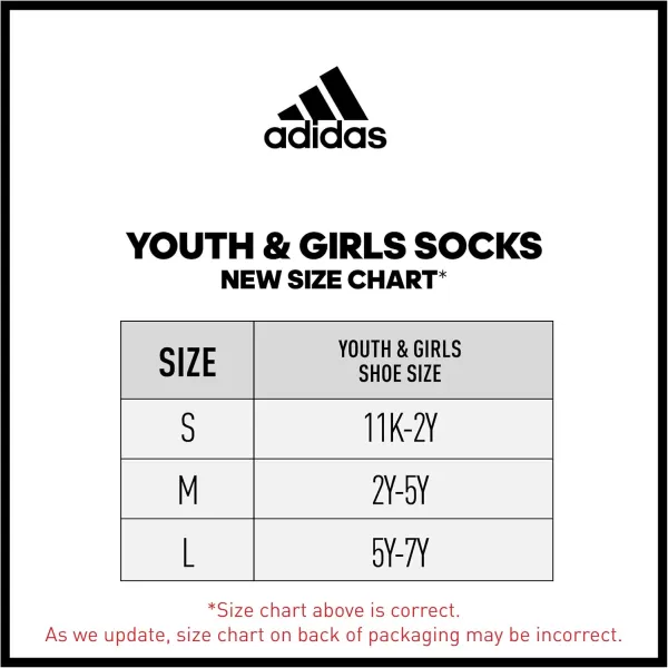 adidas KidsBoysGirls Cushioned Angle Stripe Quarter Socks 6PairBlackOnix GreyNight Grey