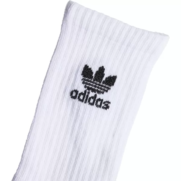 adidas Originals Boys Youth Originals Trefoil 6Pack CrewWhiteBlack