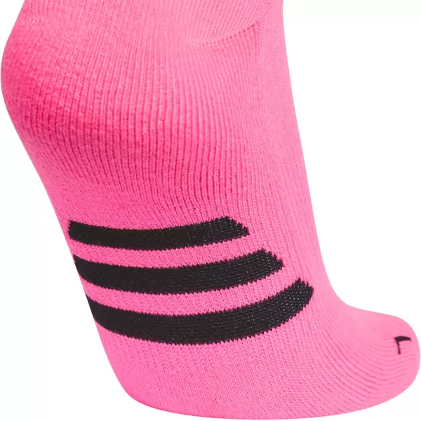 adidas Rivalry 20 Over The Calf OTC Cushioned Soccer Socks 2 PairsUltra PopBlack