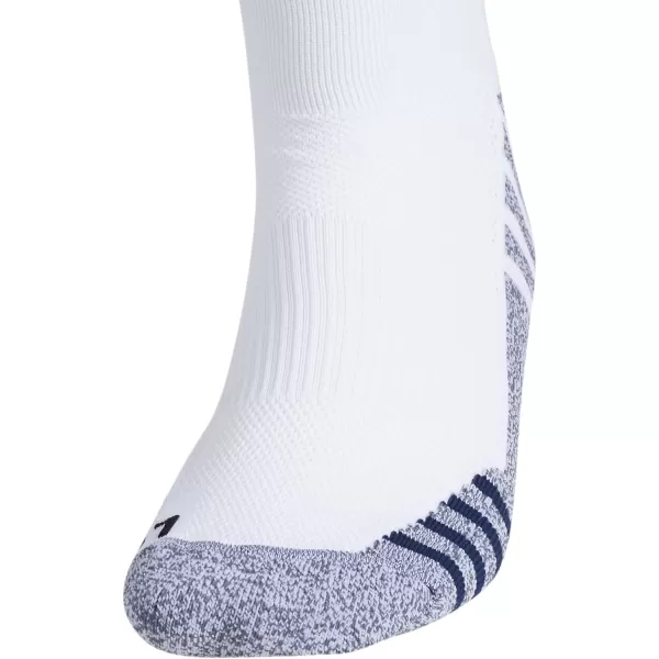 adidas Team Speed 3 Soccer Socks 1 PairWhiteTeam Navy Blue