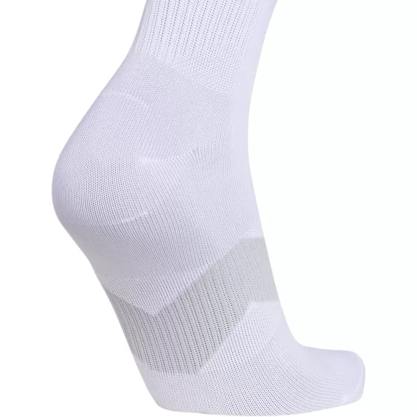 adidas Unisex Adult Metro 6 Soccer Socks 1 PairWhiteClear GreyBlack