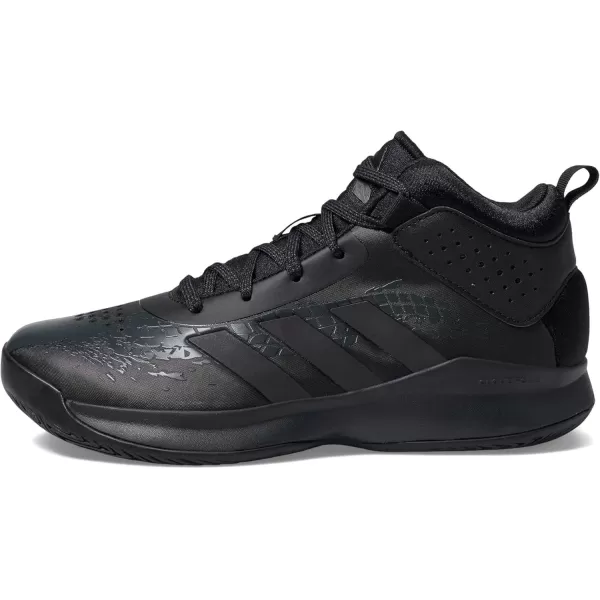 adidas UnisexChild Cross Em Up 5 Basketball ShoeBlackBlackCarbon