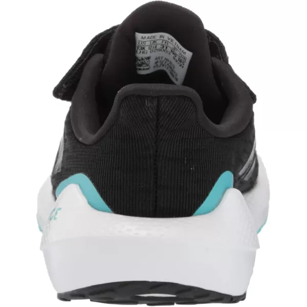 adidas UnisexChild EQ21 Running ShoeBlackShock PinkPulse Aqua Elastic