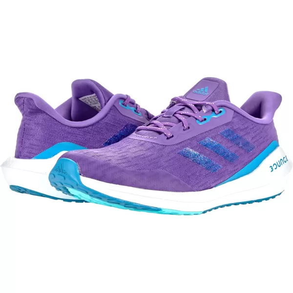 adidas UnisexChild EQ21 Running ShoePurplePulse AquaSonic Aqua