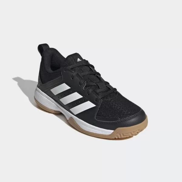 adidas UnisexChild Ligra 7 Track and Field ShoesBlackWhiteBlack