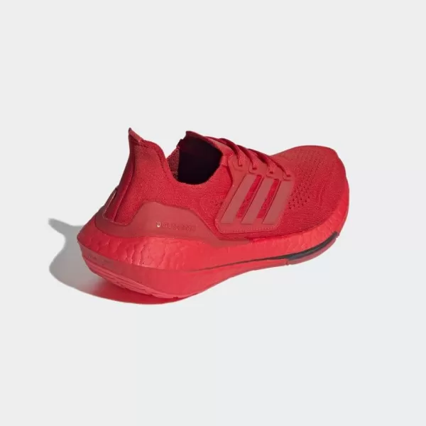 adidas UnisexChild Ultraboost 21 Running ShoesVivid RedVivid RedBlack