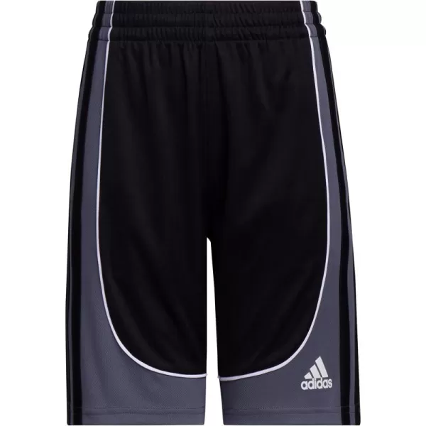 adidas Boys Aeroready Elastic Waistband Basketball Creator ShortBlack