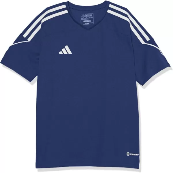 adidas Boys Tiro 23 League JerseyTeam Navy BlueWhite