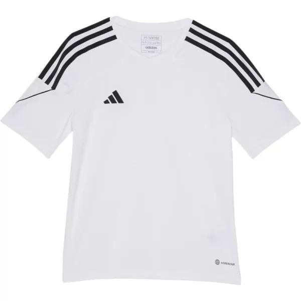 adidas Boys Tiro 23 League JerseyWhiteBlack