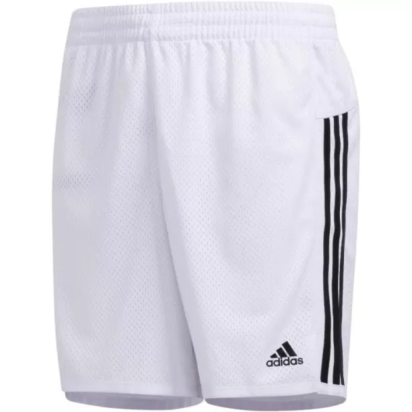 adidas Girls Big 5quot Mesh Althletic ShortWhite