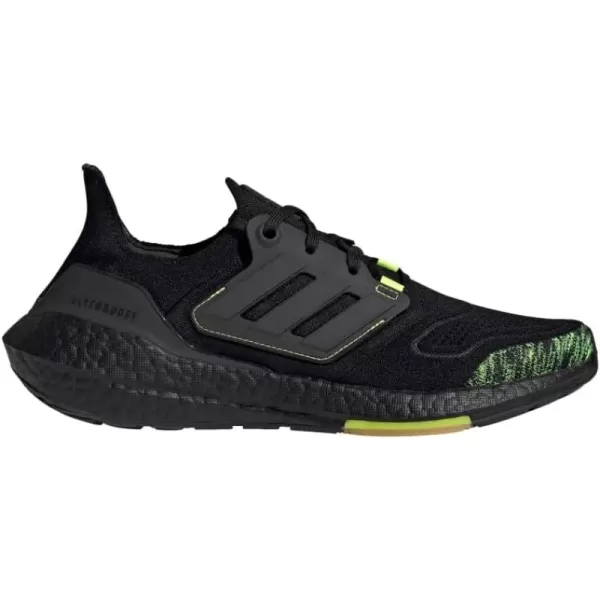 adidas Mens Ultraboost 22 Heatrdy Running ShoesCore BlackCore BlackSolar Yellow