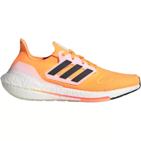 adidas Mens Ultraboost 22 Heatrdy Running ShoesFlash OrangeCore BlackCloud White