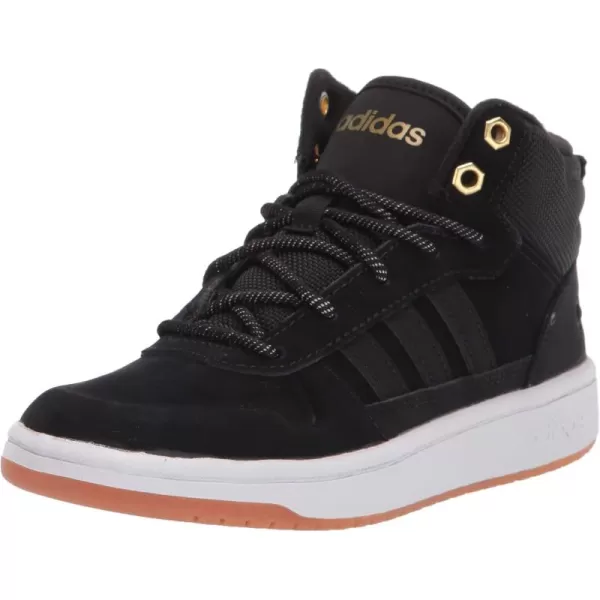 adidas UnisexAdult Blizzare Basketball ShoesBlackBlackMatte Gold