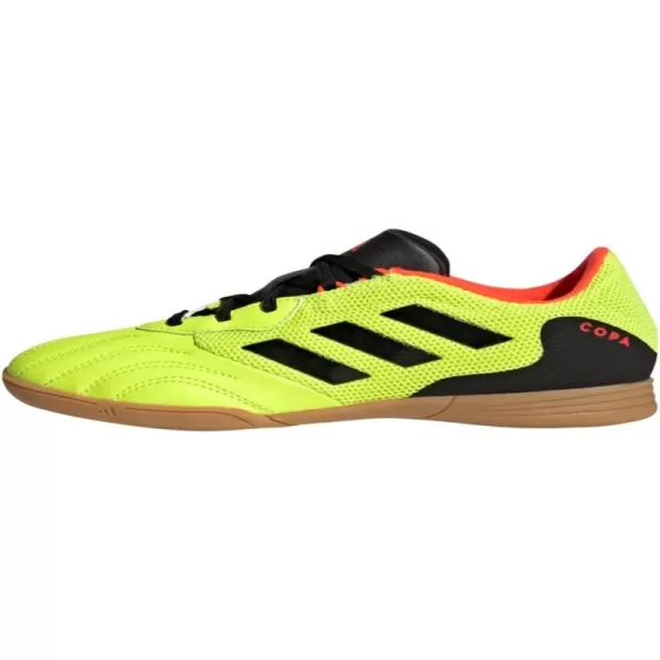 adidas UnisexChild Copa Sense3 Indoor Sala Soccer ShoeTeam Solar YellowBlackSolar Red