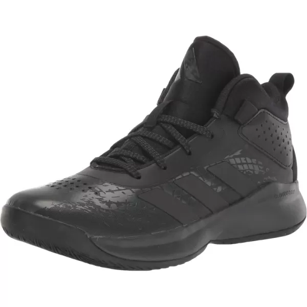 adidas UnisexChild Cross Em Up 5 Basketball ShoeBlackBlackCarbon