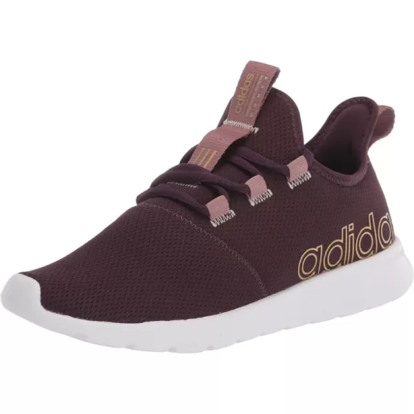 adidas Womens Cloudfoam Pure 20Shadow MaroonGold MetallicWonder Oxide