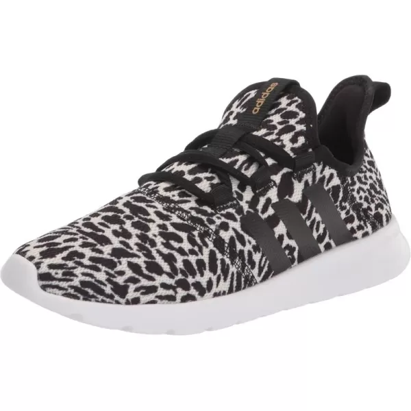 adidas Womens Cloudfoam Pure 20Wonder WhiteBlackGolden Beige