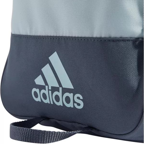 adidas Defender 4 Medium Duffel Bag BlackSilver Metallic One SizeAlmost BlueOnix Grey