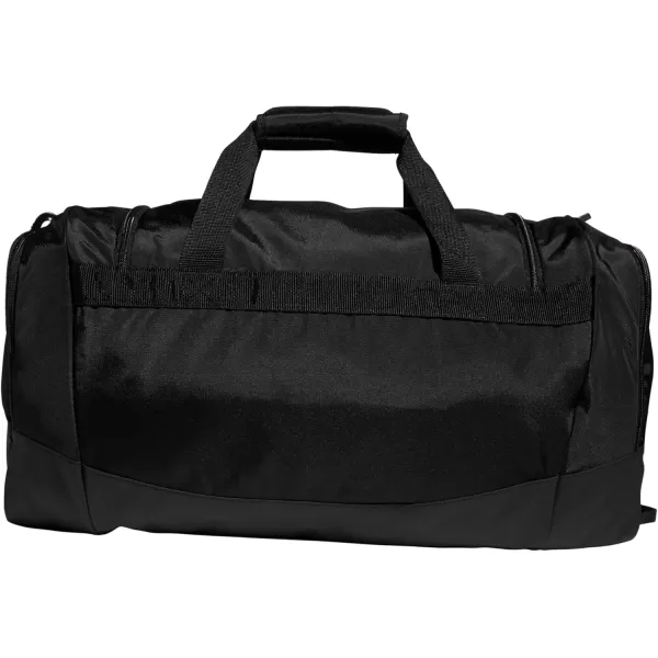 adidas Defender 4 Medium Duffel Bag BlackSilver Metallic One SizeBlackSilver Metallic