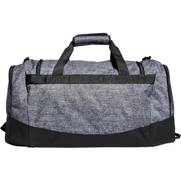 adidas Defender 4 Medium Duffel Bag BlackSilver Metallic One SizeJersey Onix GreyBlack